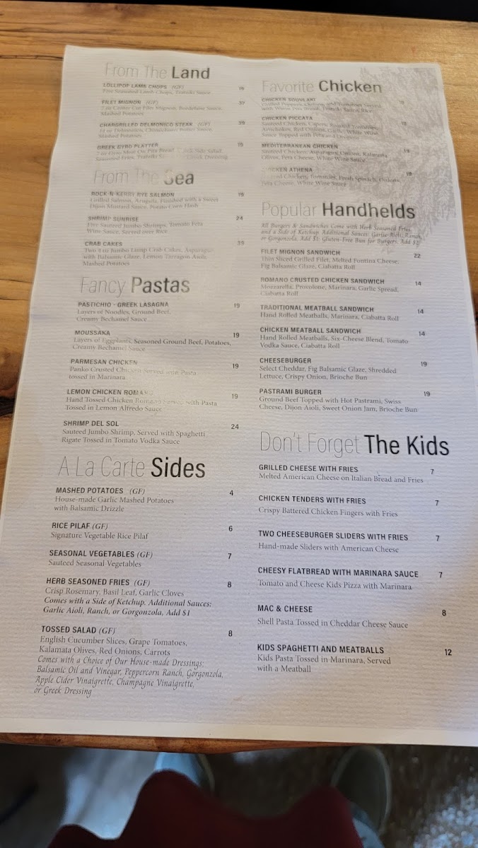 Menu Elia Mediterranean Grille-9